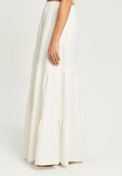 Tussah Anna - Maxirok - White -Tussah a345cee211dd4696b29c9a6c2be45421