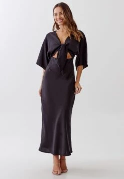 Tussah Kailani- Maxi-Jurk - Black