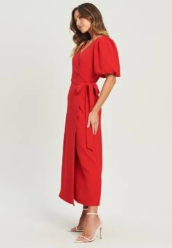 Tussah Oriana - Maxi-Jurk - Red -Tussah a47b1d4d46a648629087e51dbd8c14a2