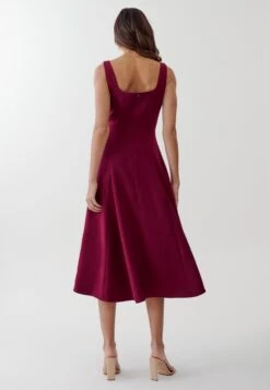Tussah Vanity Midi - Jurk - Plum 8 Tussah Vanity Midi - Jurk - Plum -Tussah a64c3205b42d45e8a89a381109782684