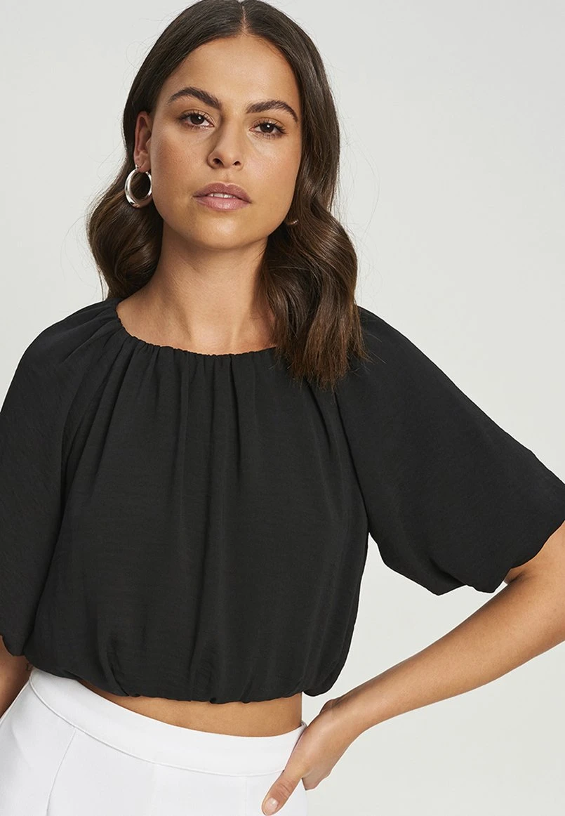 Tussah Matina - Blouse - Black 5 Tussah Matina - Blouse - Black - Afbeelding 5