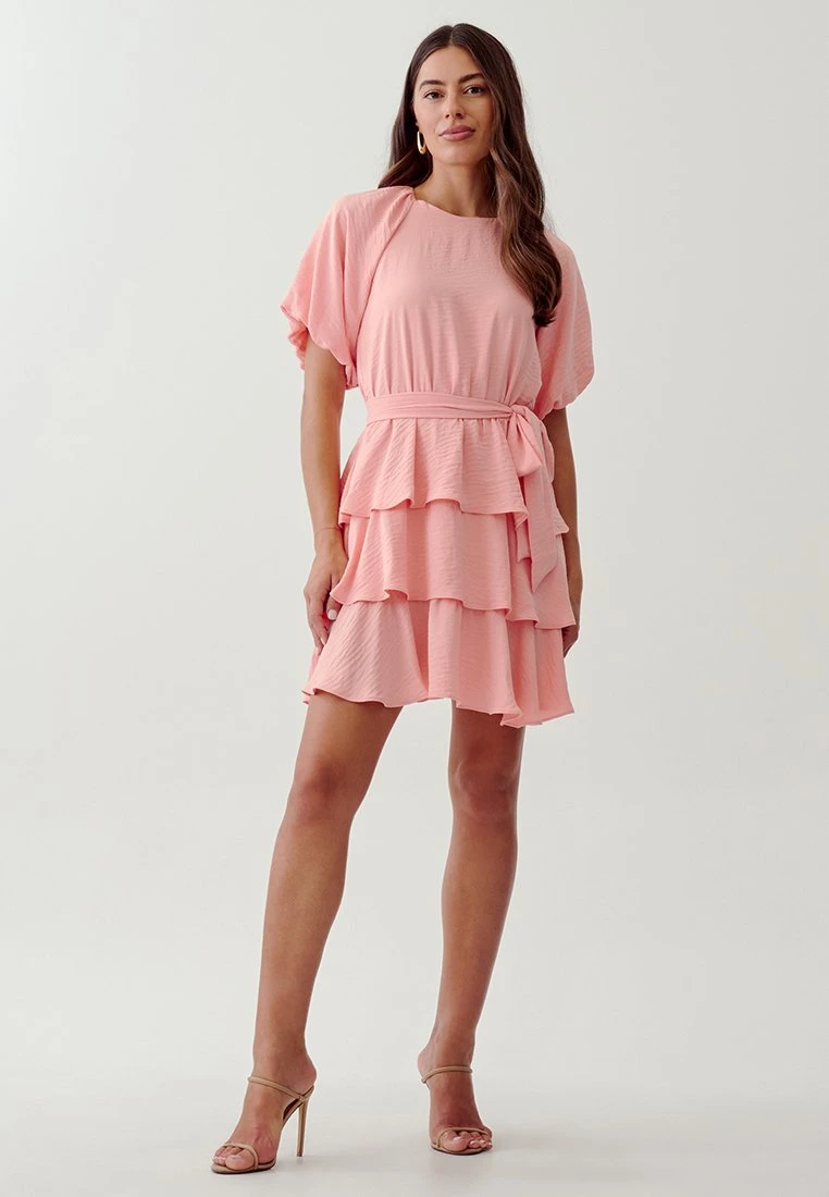 Tussah Mindy- Jurk - Peach 2 Tussah Mindy- Jurk - Peach - Afbeelding 2