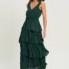 Tussah Angela - Maxi-Jurk - Emerald