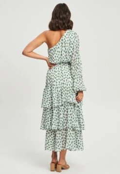 Tussah Karolin - Maxi-Jurk - Plisse Floral Sage -Tussah ab55397ff4874a5aa05d7bc641ec4e12