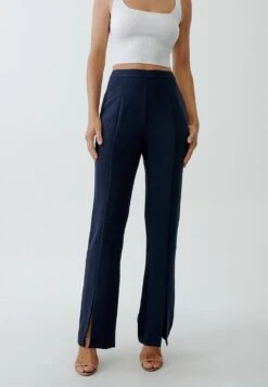 Tussah Fae Split- Broek - Navy Blue