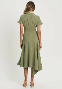 Tussah Zariah Midi- Jurk - Khaki 8 Tussah Zariah Midi- Jurk - Khaki -Tussah ad2ebaf82fa84d2ba983c0c2feb69bbe