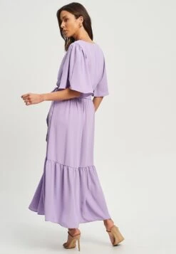 Tussah Zuri- Maxi-Jurk - Lilac -Tussah ad3ab81aaaeb4a27830b776e9ddd94bd