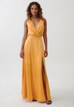 Tussah Amber- Maxi-Jurk - Mango