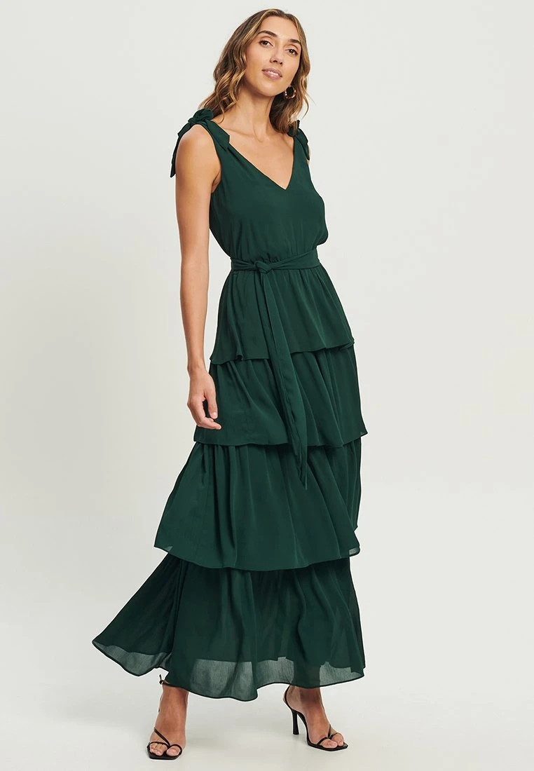 Tussah Angela - Maxi-Jurk - Emerald 2 Tussah Angela - Maxi-Jurk - Emerald - Afbeelding 2