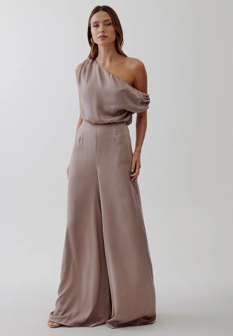 Tussah Phoenix- Jumpsuit - Mocha 1 Tussah Phoenix- Jumpsuit - Mocha