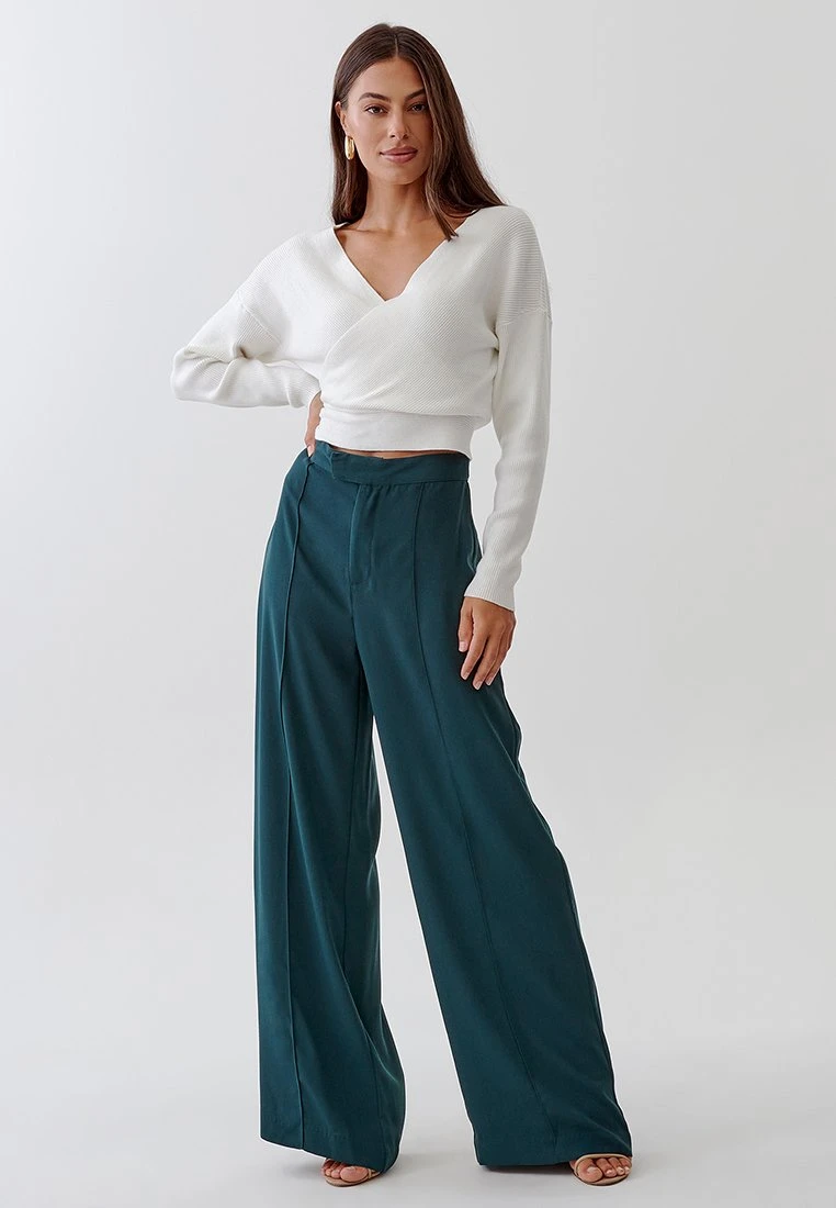 Tussah Leanne - Broek - Emerald 2 Tussah Leanne - Broek - Emerald - Afbeelding 2
