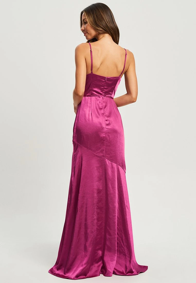 Tussah Winnie - Maxi-Jurk - Magenta 3 Tussah Winnie - Maxi-Jurk - Magenta - Afbeelding 3