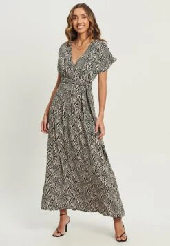 Tussah Tilda - Maxi-Jurk - Black White Zebra