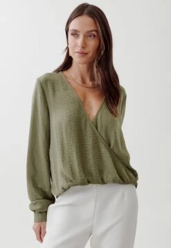 Tussah Madelyn- Blouse - Khaki