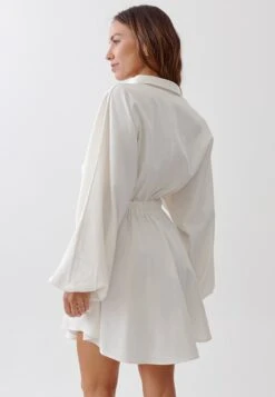 Tussah Adri- Blousejurk - White -Tussah b4df887f923b4225a2e1dead255fd1df