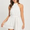 Tussah Belle - Jumpsuit - White