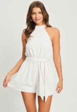 Tussah Belle - Jumpsuit - White