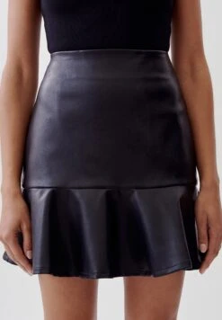 Tussah Andrea - A-Lijn Rok - Black Pu -Tussah baf3cde975c946c699fb8b4af3ec31e8