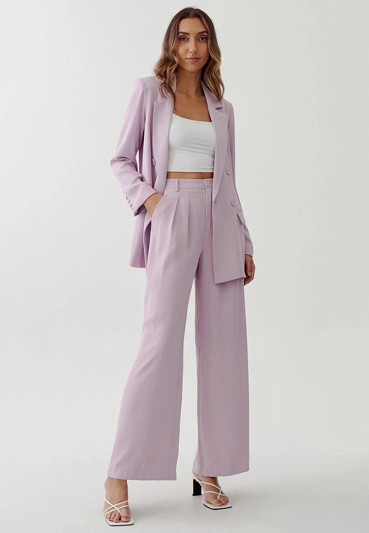 Tussah Bella - Broek - Lilac 2 Tussah Bella - Broek - Lilac - Afbeelding 2