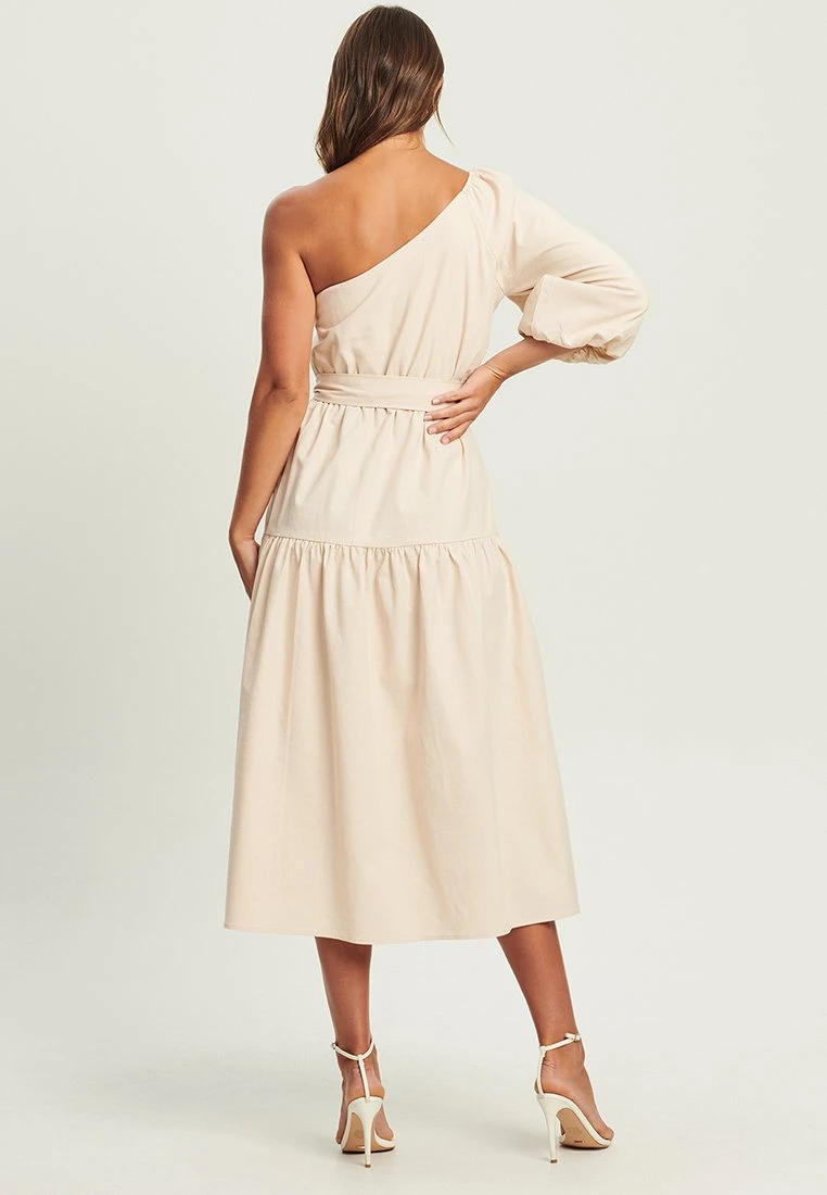 Tussah Janna - Jurk - Sand 3 Tussah Janna - Jurk - Sand - Afbeelding 3