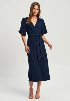 Tussah Carin - Jurk - Navy Blue