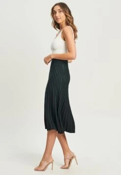 Tussah Arianne- A-Lijn Rok - Emerald -Tussah c3a746f8a8ab46d99ae13efbf20c7682