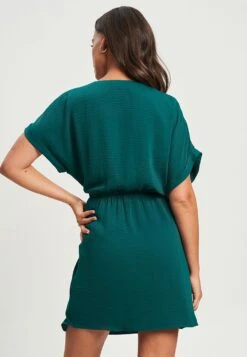 Tussah Raven- Jurk - Emerald 8 Tussah Raven- Jurk - Emerald -Tussah c4f2385f2e9848e7b622019281fad571