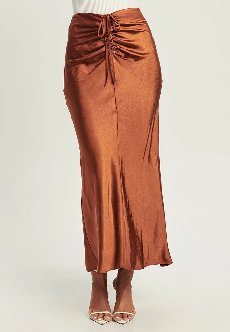 Tussah Leila- Maxirok - Rust 1 Tussah Leila- Maxirok - Rust