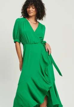 Tussah Elena Wrap- Maxi-Jurk - Green 10 Tussah Elena Wrap- Maxi-Jurk - Green -Tussah c759a594911c4576a3bc479c157d8c69