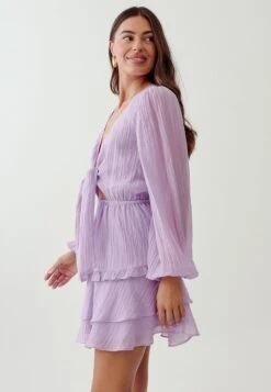 Tussah Davina Mini- Jurk - Lilac 7 Tussah Davina Mini- Jurk - Lilac -Tussah c7ede5e16e4c4c5ea863f5dbfe6d9de5