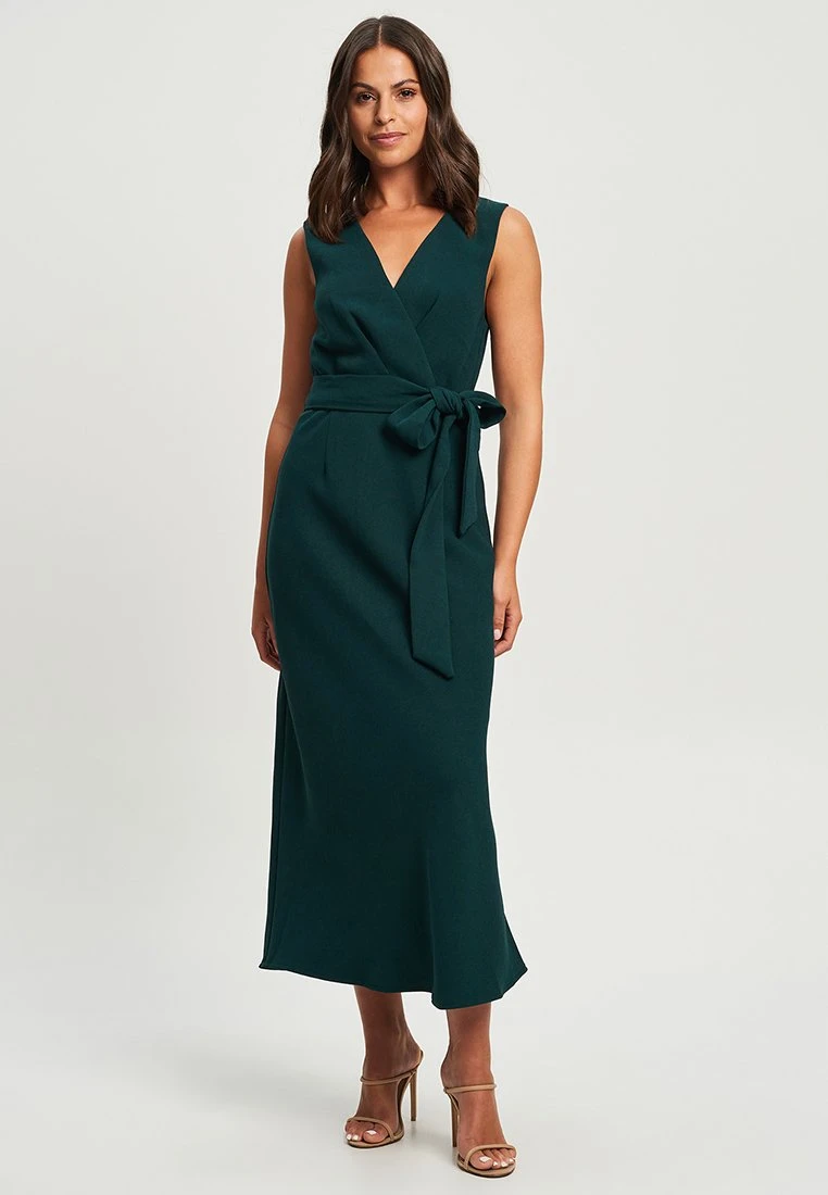 Tussah Eleanor - Jurk - Emerald 1 Tussah Eleanor - Jurk - Emerald