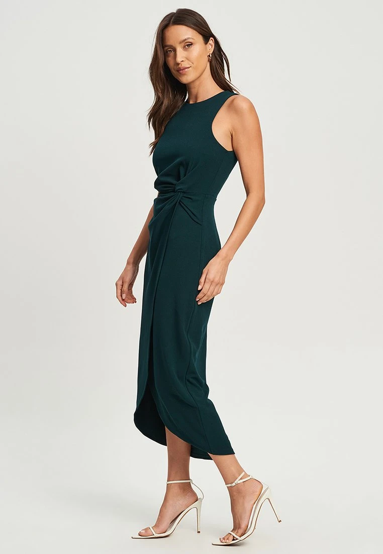 Tussah Samara - Etui-Jurk - Emerald 5 Tussah Samara - Etui-Jurk - Emerald - Afbeelding 5