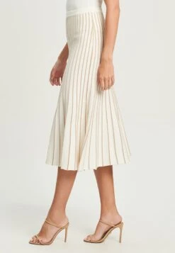 Tussah Arianne - A-Lijn Rok - Sand -Tussah cc8b902cb60d4a2a808b90dc72596740