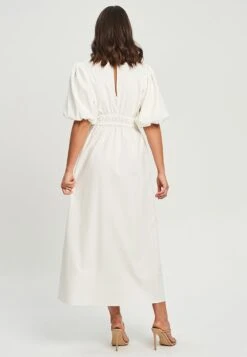 Tussah Prima- Jurk - White -Tussah ccb2d463ed394c909ca89a81862cb1ac