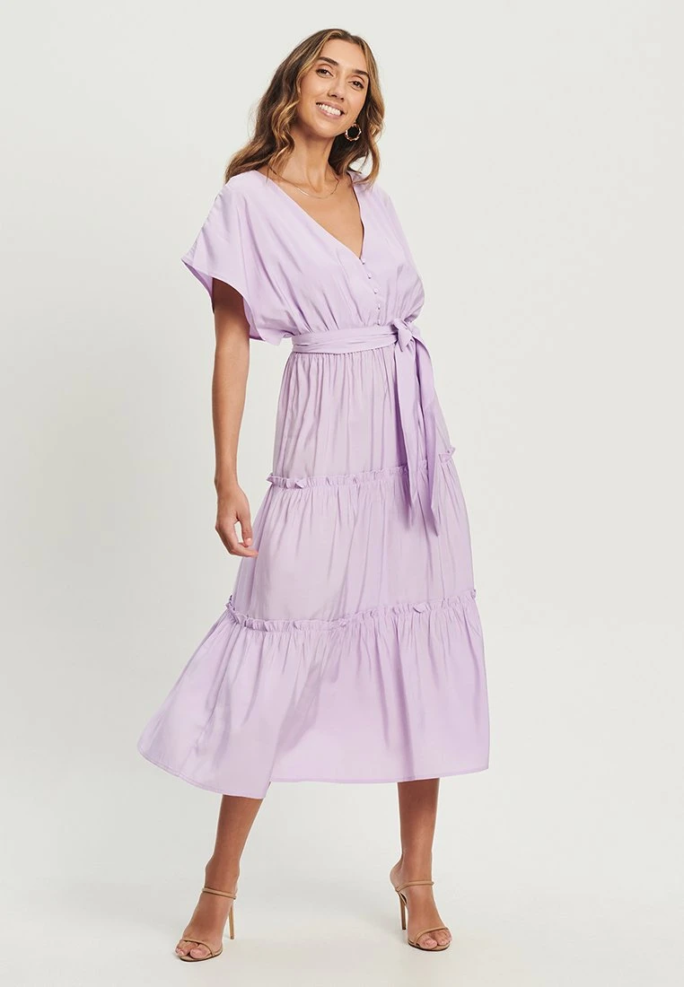 Tussah Katelyn - Jurk - Lilac 2 Tussah Katelyn - Jurk - Lilac - Afbeelding 2