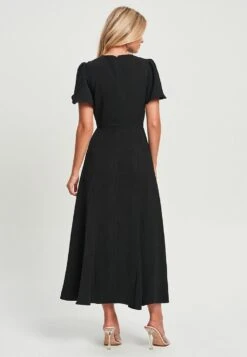 Tussah Adley Midi - Jurk - Black -Tussah d1da24ffb5ba4d3ea910937cb3c3664d
