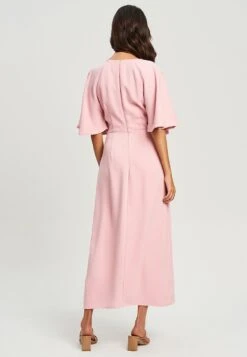 Tussah Abigail Midi - Jurk - Pale Pink -Tussah d27669233fdb4c0c95debb8c3c1142f4