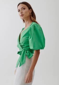 Tussah Kathryn- Blouse - Green -Tussah d2af8258165940f586c514749f6fad87