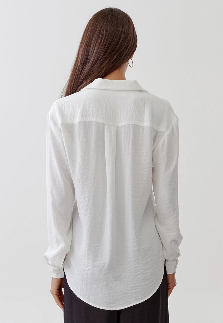 Tussah Neve - Overhemdblouse - White 3 Tussah Neve - Overhemdblouse - White - Afbeelding 3