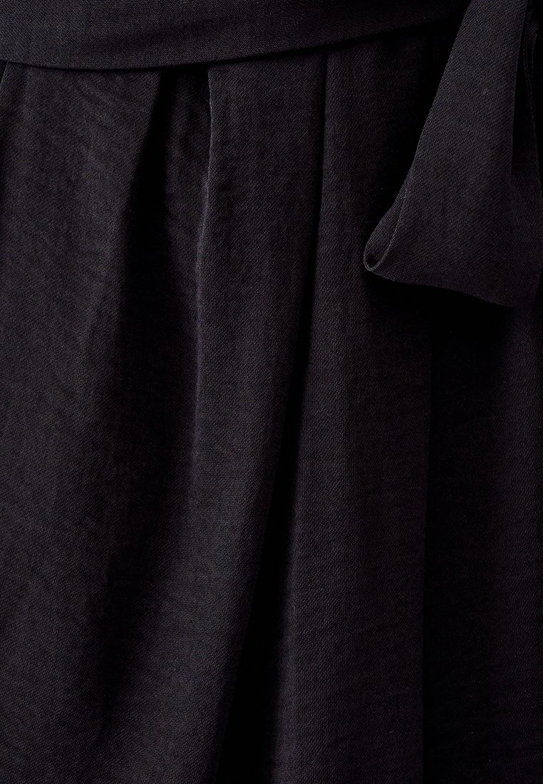 Tussah Elina Midi- Jurk - Black 6 Tussah Elina Midi- Jurk - Black - Afbeelding 6