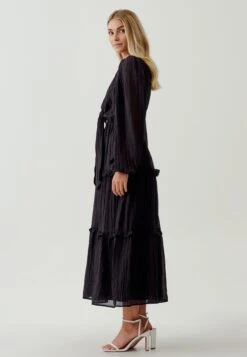 Tussah Ulla Midi- Jurk - Black -Tussah db4991d09d45439e8c1927c63934135b