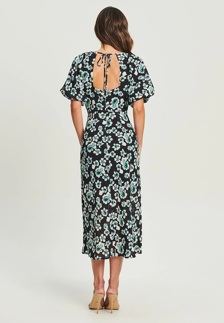 Tussah Leilani Midi - Jurk - Watercolour Blooms 4 Tussah Leilani Midi - Jurk - Watercolour Blooms - Afbeelding 4