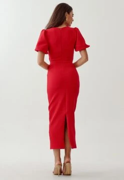 Tussah Jayna Midi- Etui-Jurk - Red 8 Tussah Jayna Midi- Etui-Jurk - Red -Tussah e022c347281049e5800d4c88c7947ab0