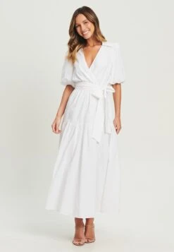 Tussah Wren - Maxi-Jurk - White