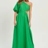 Tussah Meryl- Maxi-Jurk - Green