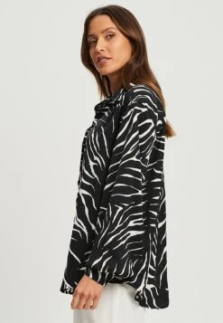 Tussah Selena- Overhemdblouse - Black And White Zebra -Tussah e632e772106c4168a5a255df7517c7ad