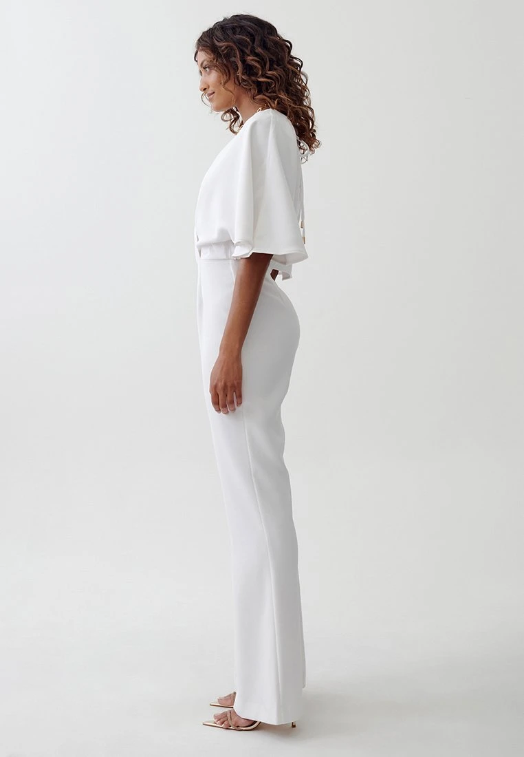 Tussah Elsa - Jumpsuit - White 4 Tussah Elsa - Jumpsuit - White - Afbeelding 4