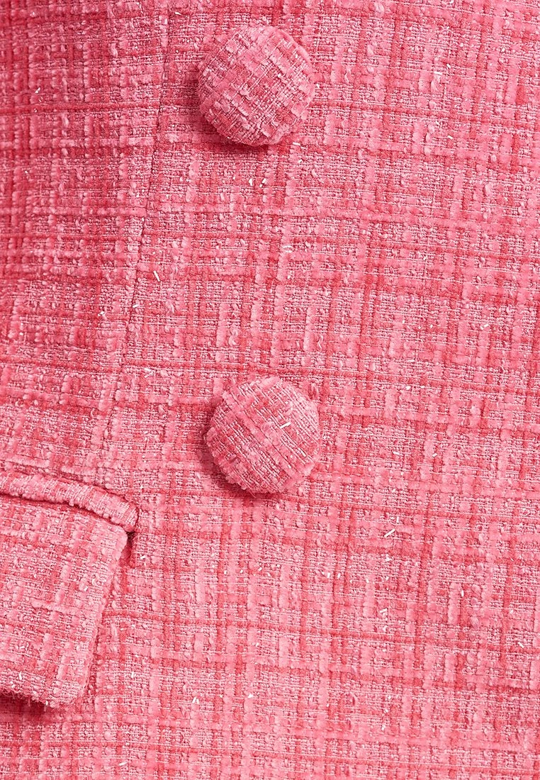 Tussah Amber - Halflange Jas - Hot Pink 6 Tussah Amber - Halflange Jas - Hot Pink - Afbeelding 6