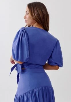 Tussah Kathryn- Blouse - Cobalt Blue 8 Tussah Kathryn- Blouse - Cobalt Blue -Tussah f0a4fe14ffce4310ad7f26debc084166