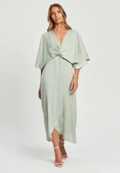 Tussah Octavia- Jurk - Sage Green